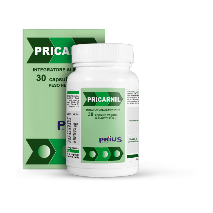 Prius Pharma Pricarnil Food supplement 30 Capsules