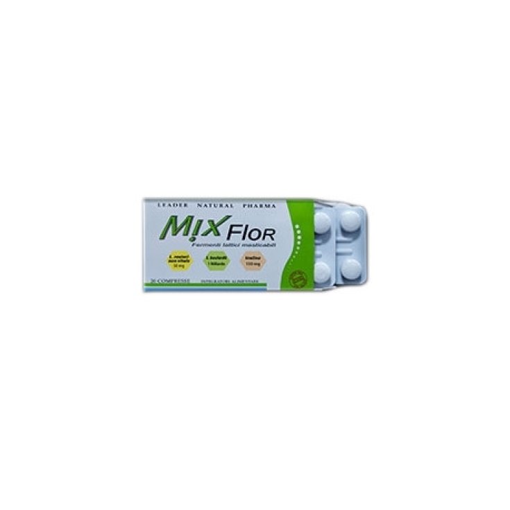 Leader Natural Pharma Mixflor Chewable Lactic Ferments 20 Tablets