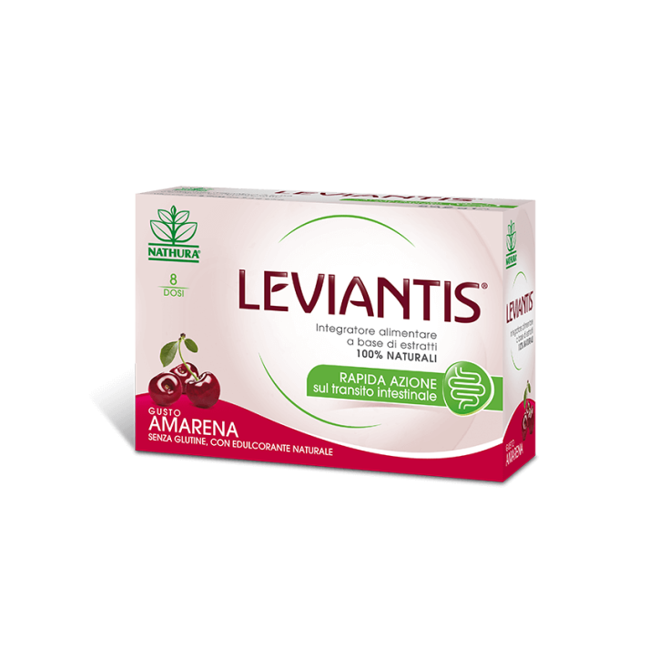 Nathura Leviantis Food Supplement Black Cherry Taste 16 Bags