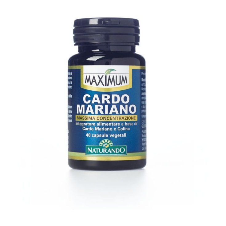 Naturando Maximum Cardo Mariano Food Supplement 40 Capsules