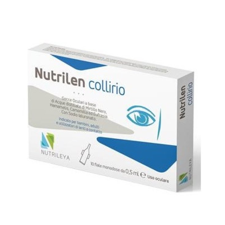 Nutrileya Nutrilen Eye Drops 10 Single-dose Vials Of 0.5ml