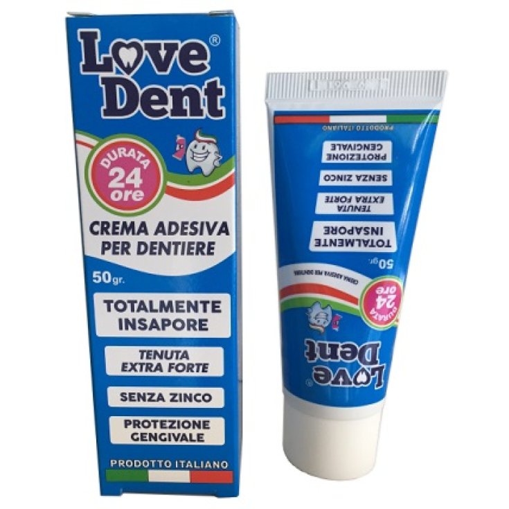 Love Dent Adhesive Cream For Dental Prostheses 50g