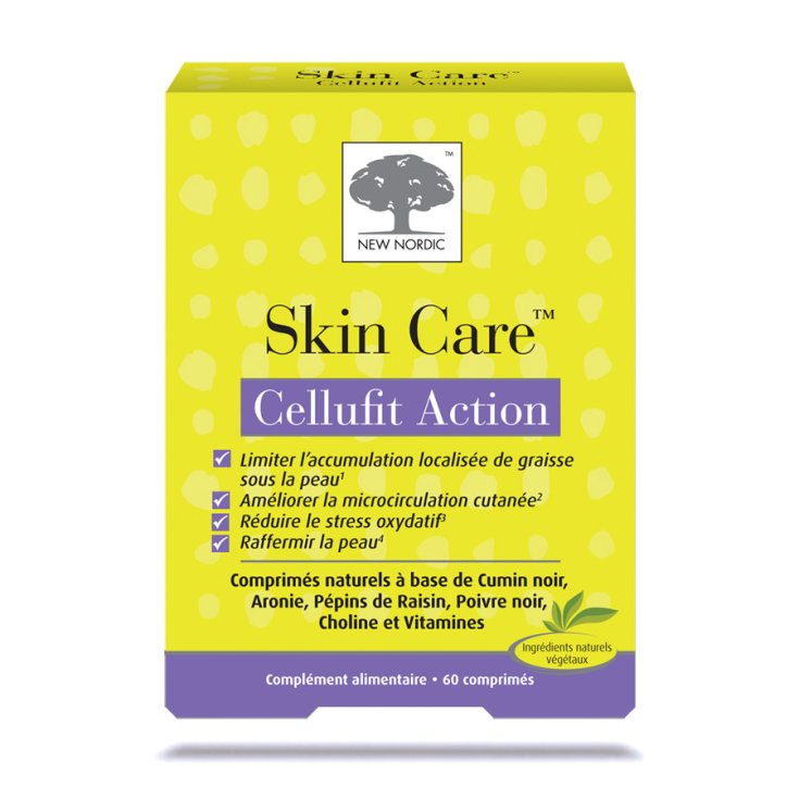 Skin Care Cellufit Action Food Supplement 60 Capsules