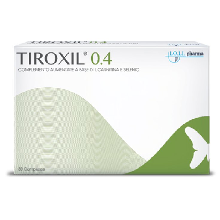 Loli Pharma Tiroxil 0.4 Food Supplement 30 Tablets