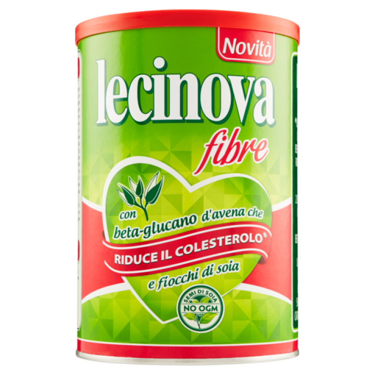Lecinova Fiber Oat bran and soy flakes Food Supplement 400g