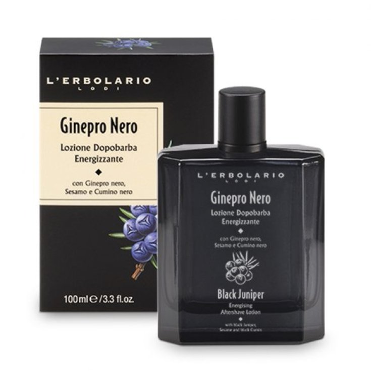 L'Erbolario Ginepro Nero Energizing Aftershave Lotion 100ml
