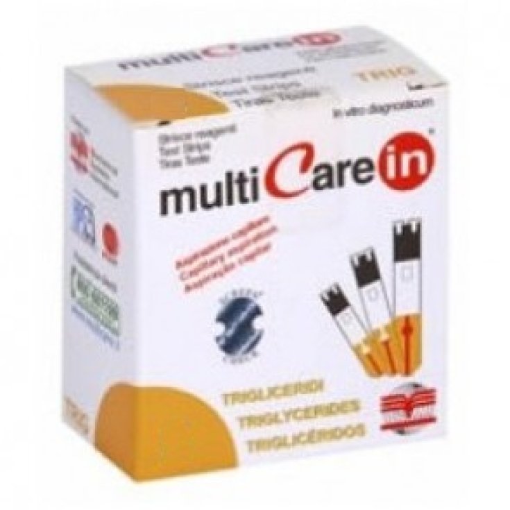 MultiCare IN Triglycerides 25 Strips For Self Test