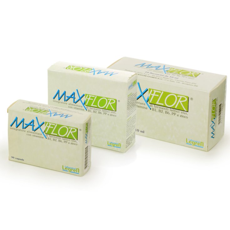 Legren Maxiflor Food Supplement 10 Vials Of 10ml