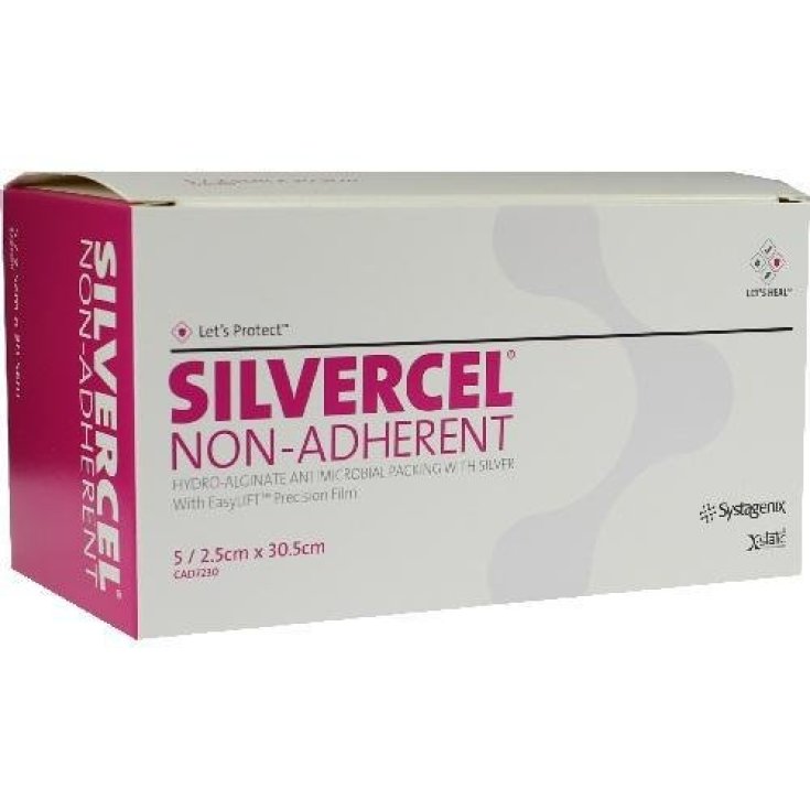 Systagenics Silvercel Non Adherent Gauze 2,5x30,5cm
