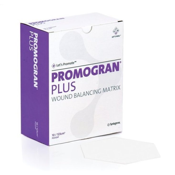 Promogran Plus S Matrix Dressing based on Collagen + ORC and Silver 28 cmq 10 Dressings