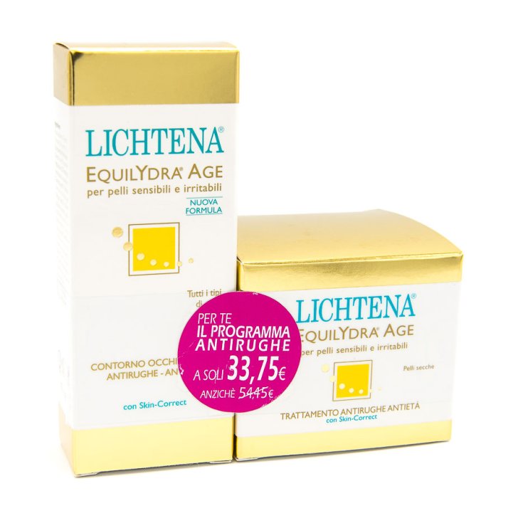Lichtena Equilydra Age Anti-Wrinkle Dry Skin + Eye Contour
