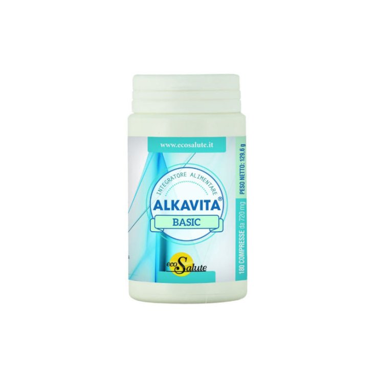 Ecosalute Alkavita Basic Food Supplement 180 Tablets