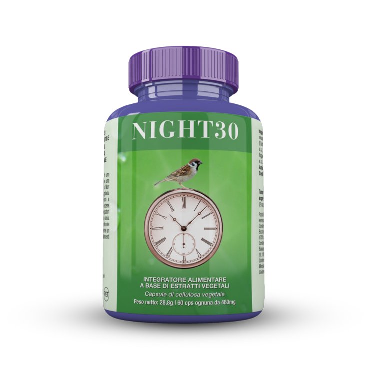 Biosalus® Night30 Food Supplement Food Supplement 60 Capsules