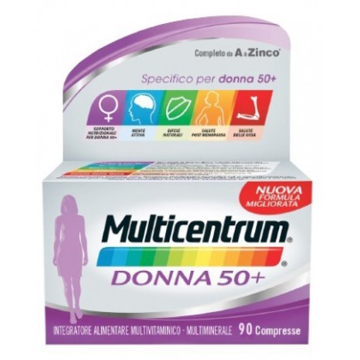 Multicentrum Woman 50+ Food Supplement 90 Tablets