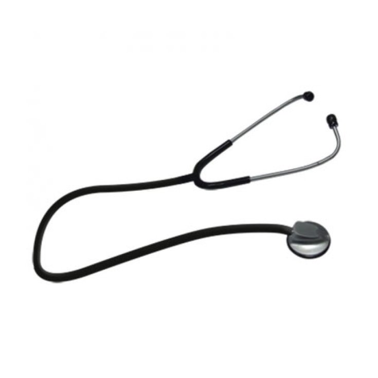 Stethoscope For Adults - Deluxe With Black Flat Head