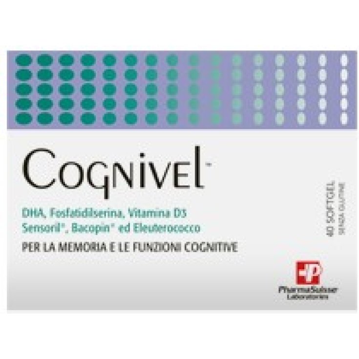 Pharmasuisse Laboratoires Cognivel Food Supplement 40 Softgels