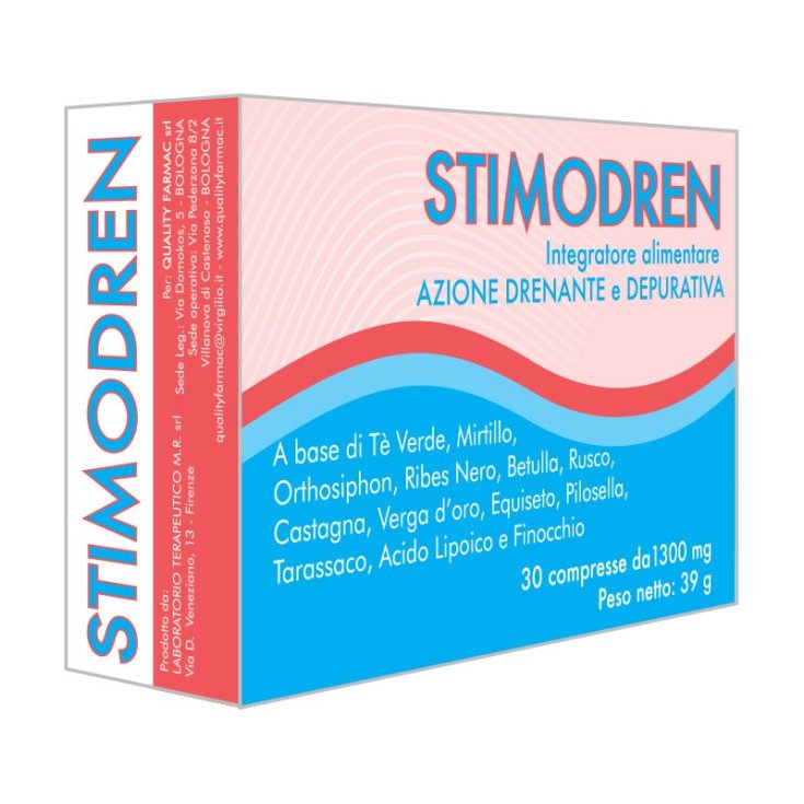 Stimodren Food Supplement 30 Tablets