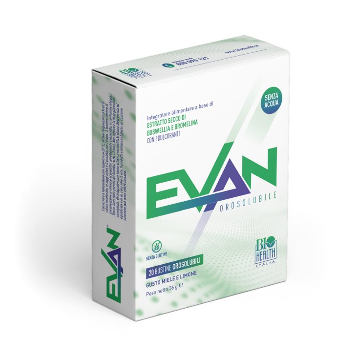 Biohealth Evan Orosolubile Food Supplement 20 Stick Pack