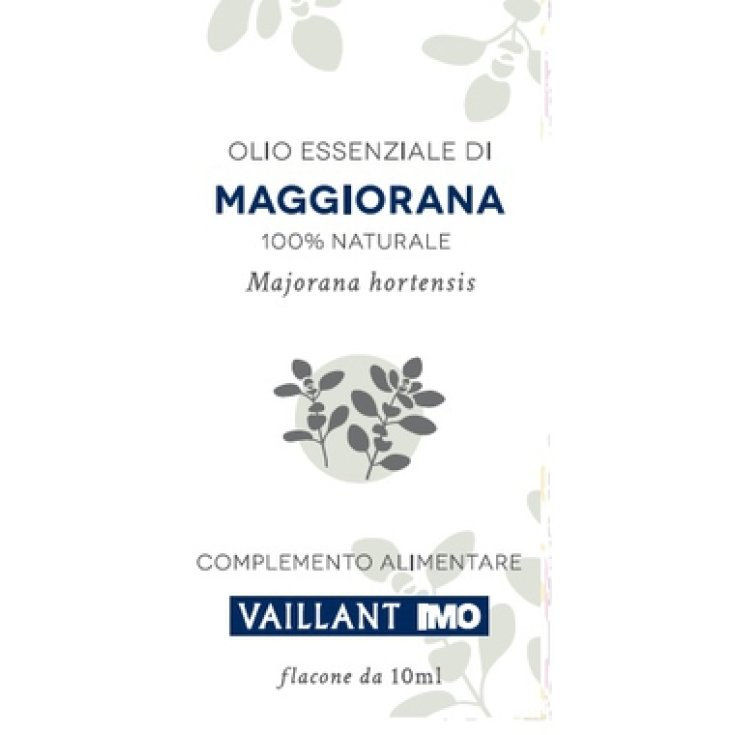 Imo Vaillant Line Essential Oil Of Marjoram 100% Natural 10ml