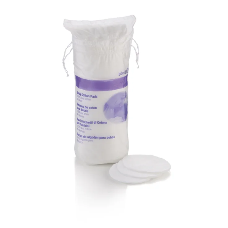 Alvita Maxi Cotton Make-up Remover Pads 50 Pieces