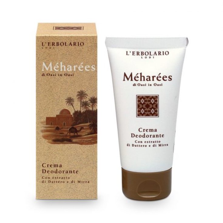 L'Erbolario Méharées Deodorant Cream With Date Extract And Myrrh 50ml