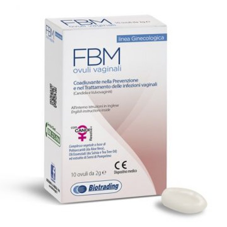 Biotrading Fbm Vaginal Ovules 10 Pieces of 20g