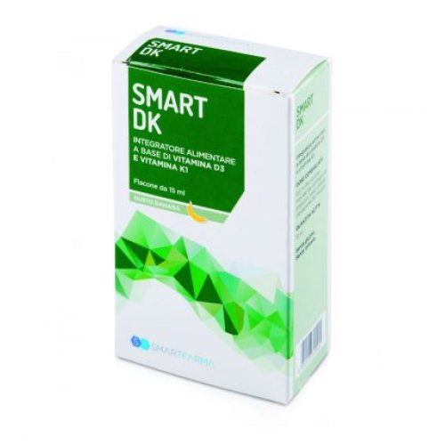 Smartfarma Smartdk Vitamin D3 + k1 Drops Gluten Free 15ml