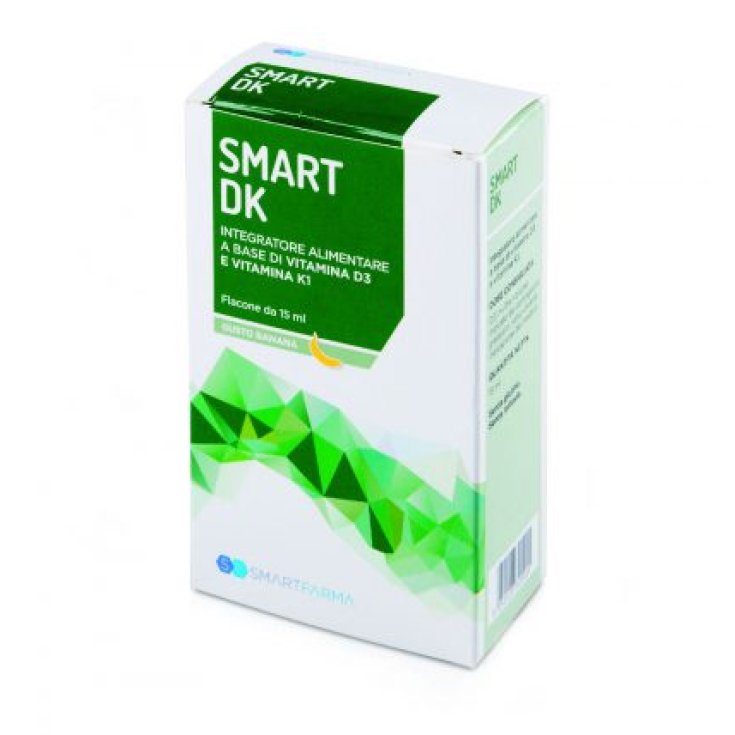 Smartfarma Smartdk Vitamin D3 + k1 Drops Gluten Free 15ml