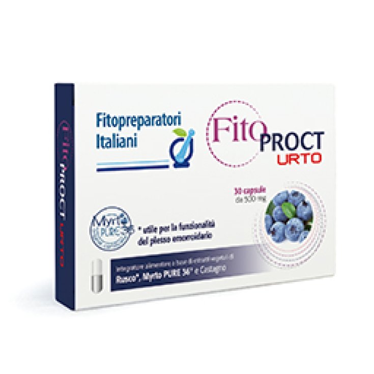 Fitoproct Urto Food Supplement 30 Capsules