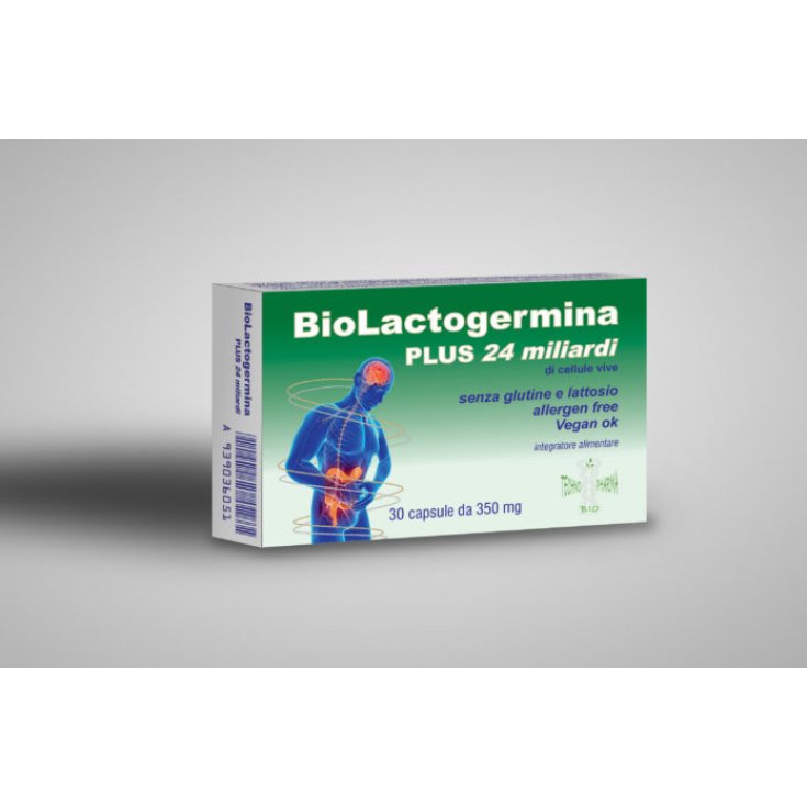 TechnoBioPharma Biolactogermina Plus 24 Billion Food Supplement 30 Capsules