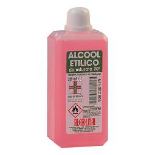 Alcool etilico denaturato 90,1% 250 ml