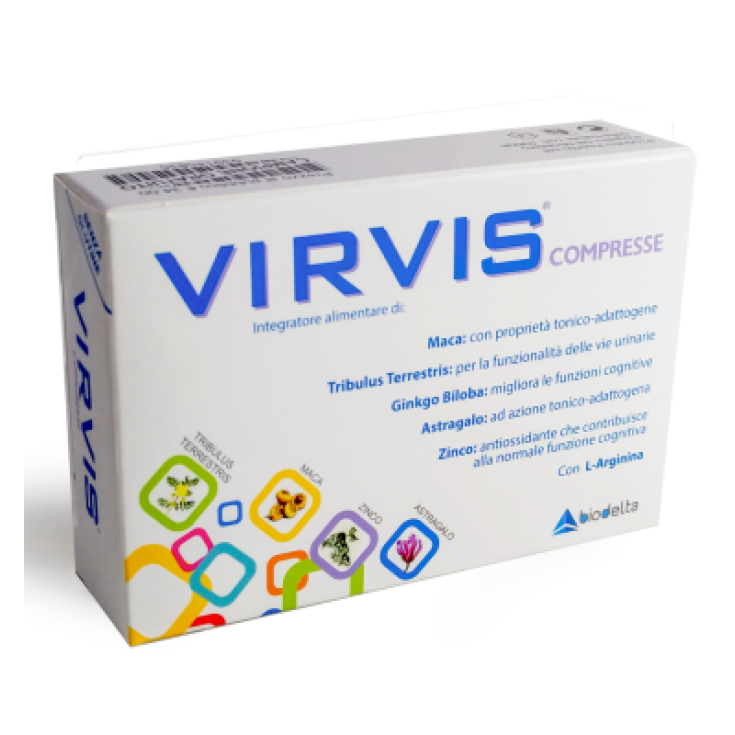 Biodelta Virvis Food Supplement Gluten Free 30 Tablets