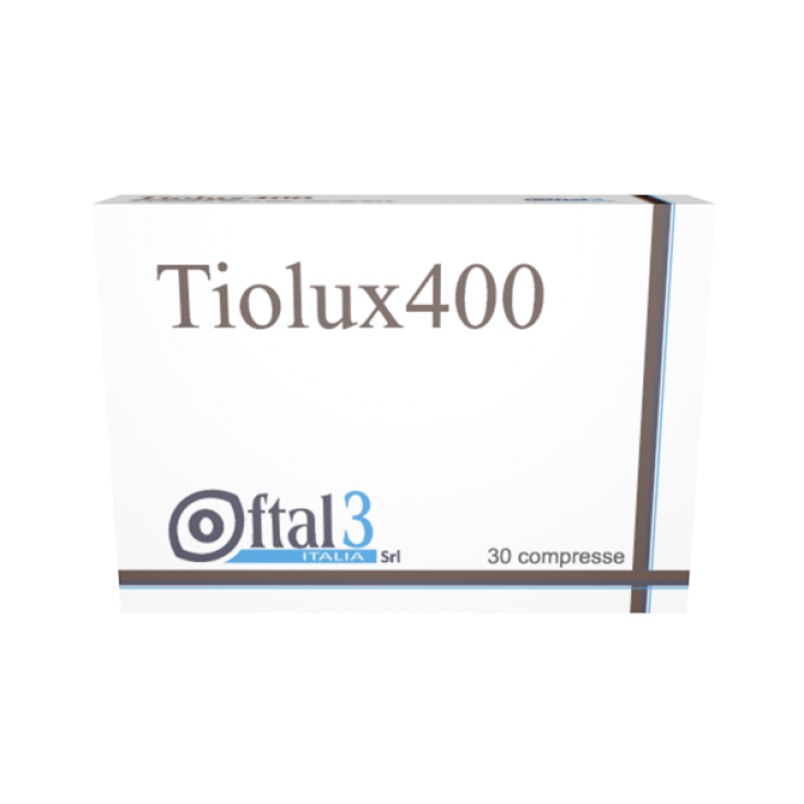 Oftal 3 Italia Tiolux 400 Food Supplement 30 Tablets