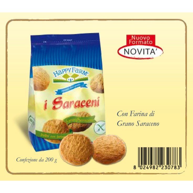 Happy Farm Biscuits I Saraceni Gluten Free 200g