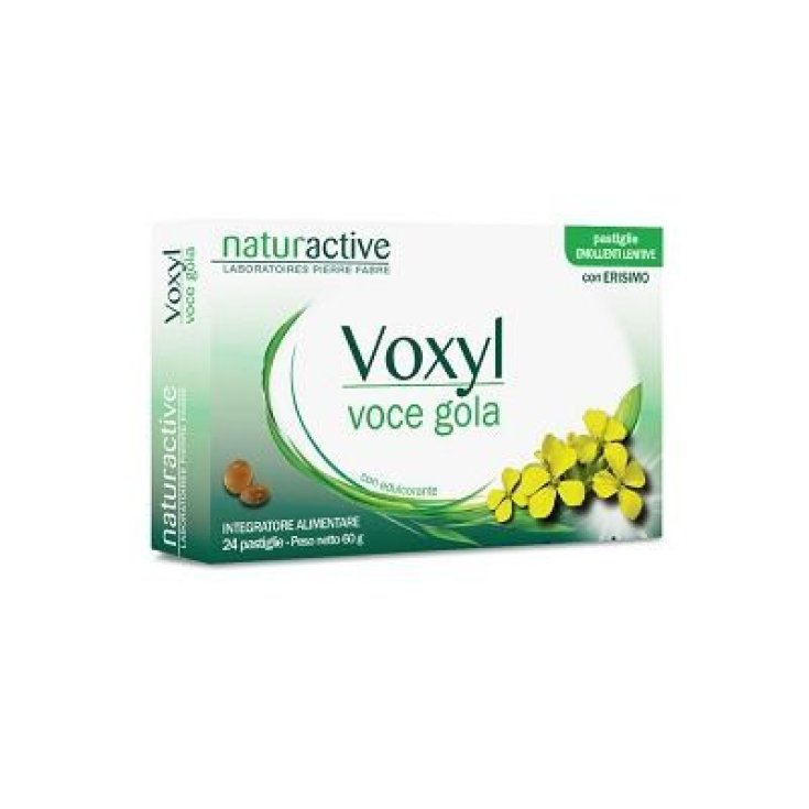 NaturActive Voxyl Voce Throat Food Supplement 24 Tablets