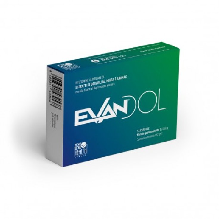 Evandol Food Supplement 14 Capsules