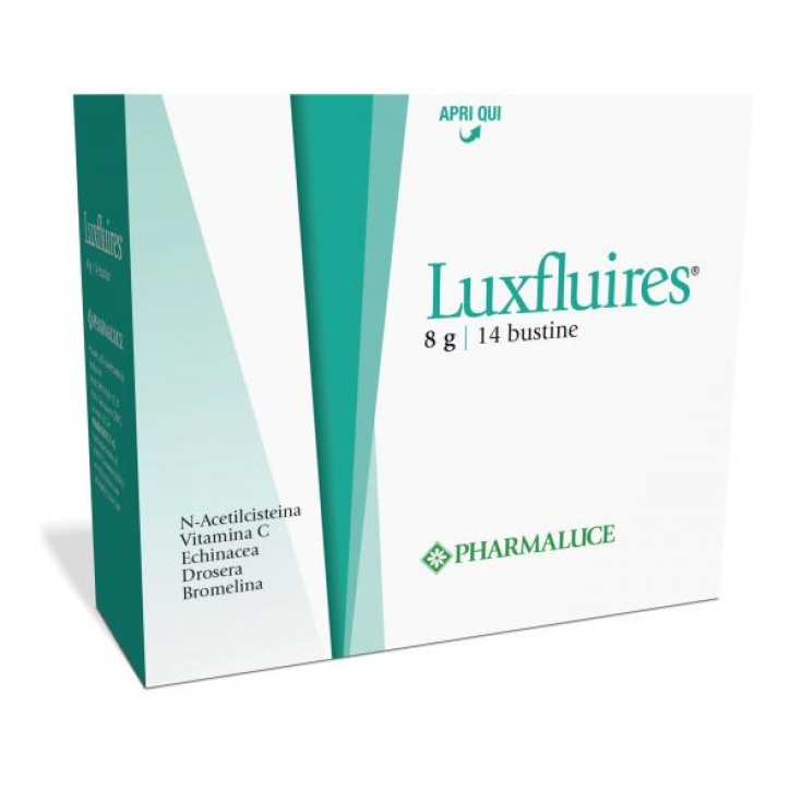 Pharmaluce Luxfluires Sachets Food Supplement 14 Sachets