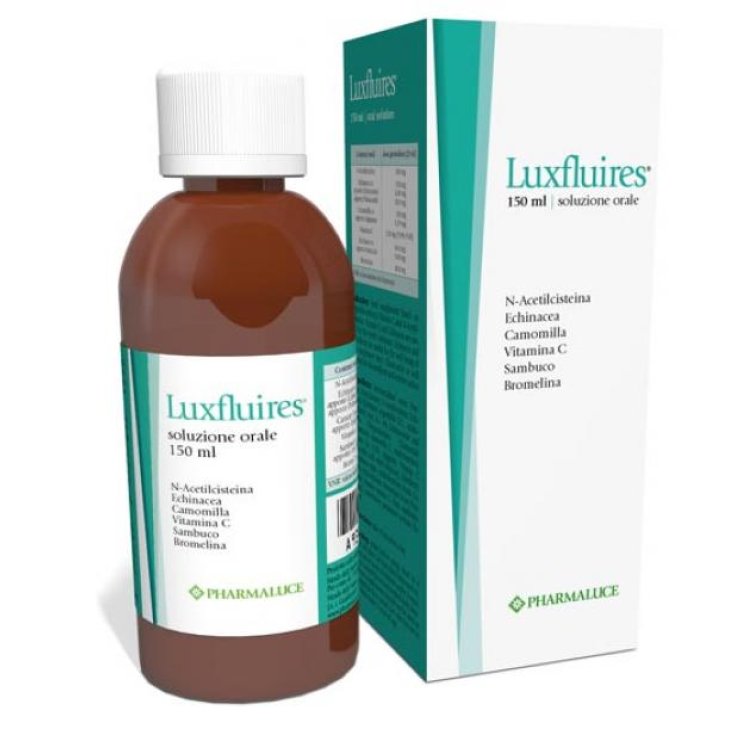 Pharmaluce Luxfluires Oral Solution Food Supplement 150ml