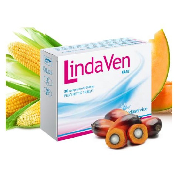 Lindaservice Lindaven Fast Food Supplement 30 Tablets