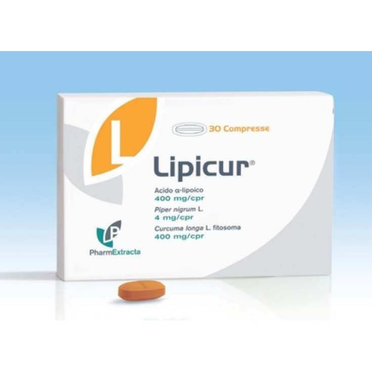 Pharmextracta Lipicur Food Supplement 30 Tablets