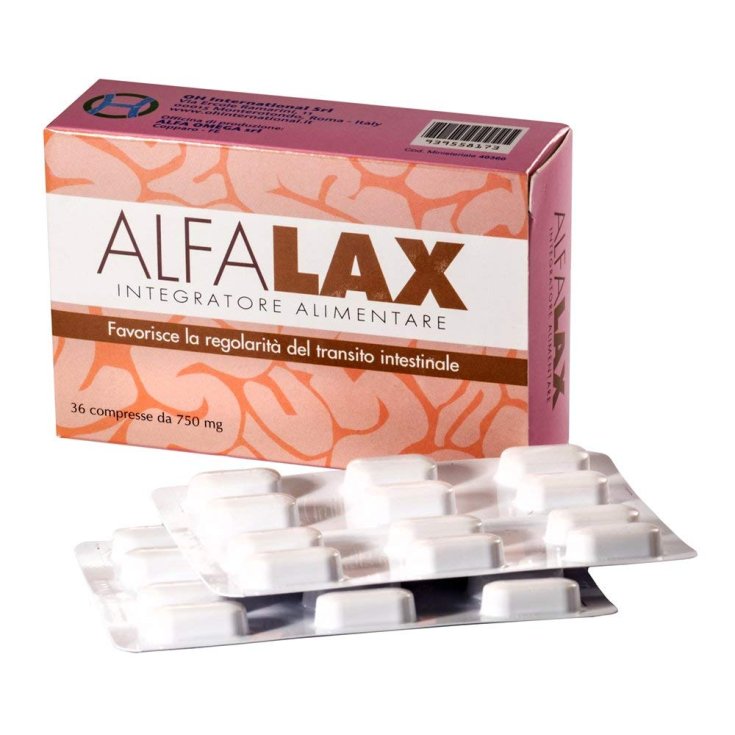 AlfaLax Food Supplement 36 Tablets