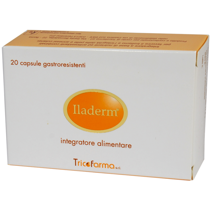 Tricofarma Iladerm Food Supplement 20 Capsules