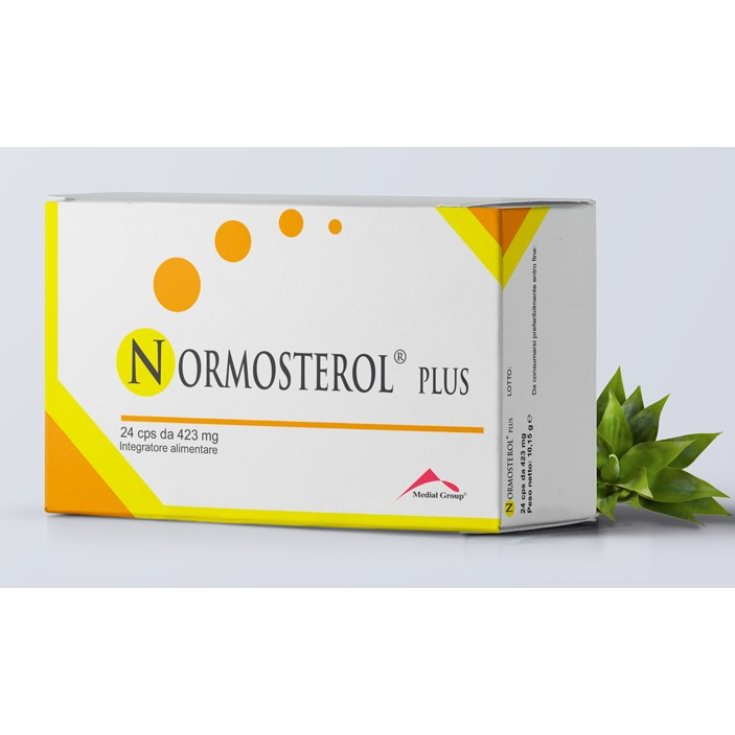 Medial Group Normosterol Plus Food Supplement 24 Capsules