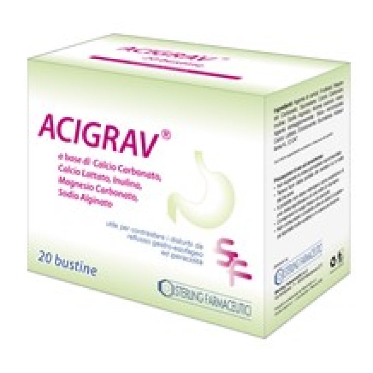 Sterling Farmaceutici Acigrav Food Supplement 20 Sachets
