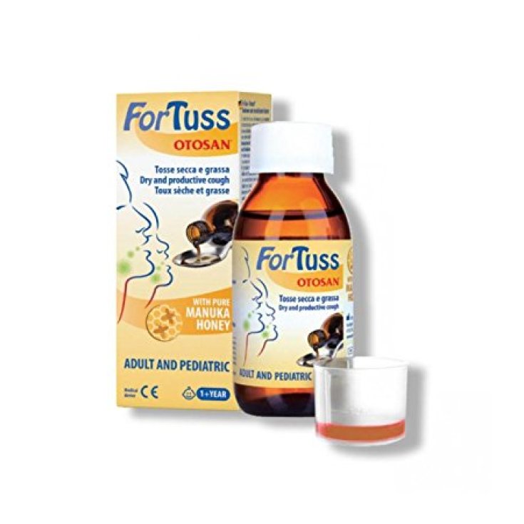 Otosan ForTuss Throat Syrup Food Supplement 180g
