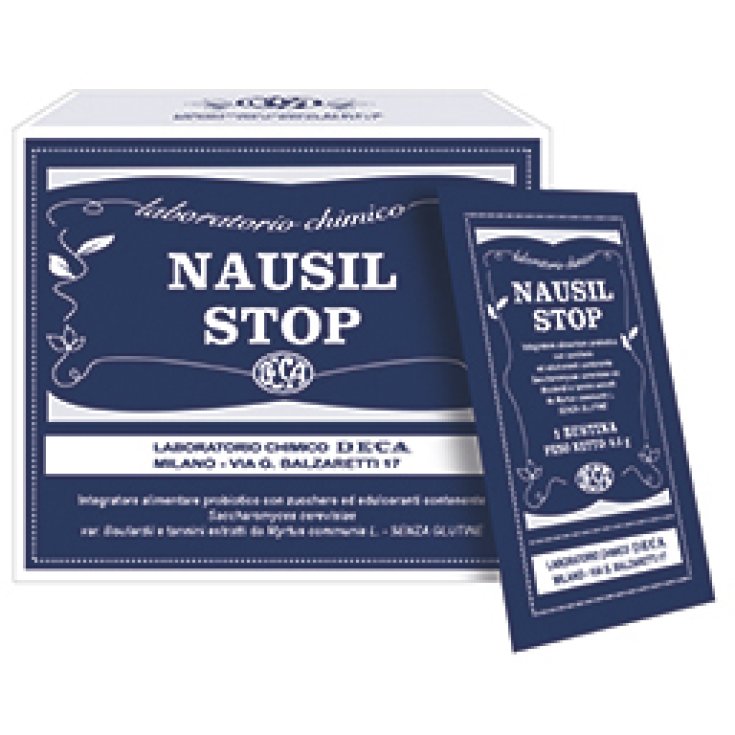 Deca Chemical Laboratory Nausil Stop Food Supplement 12 Sachets