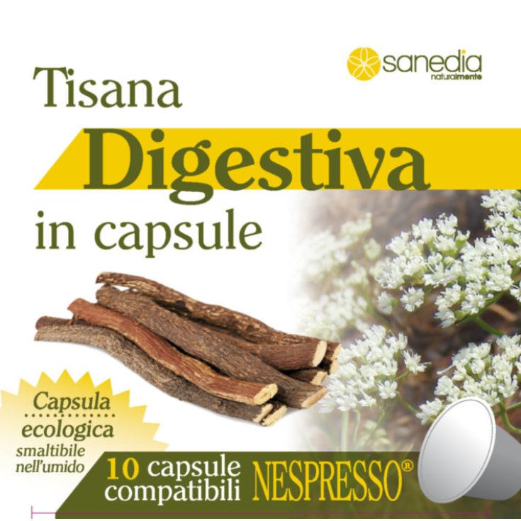 Sanedia Digestive Herbal Tea 10 Capsules