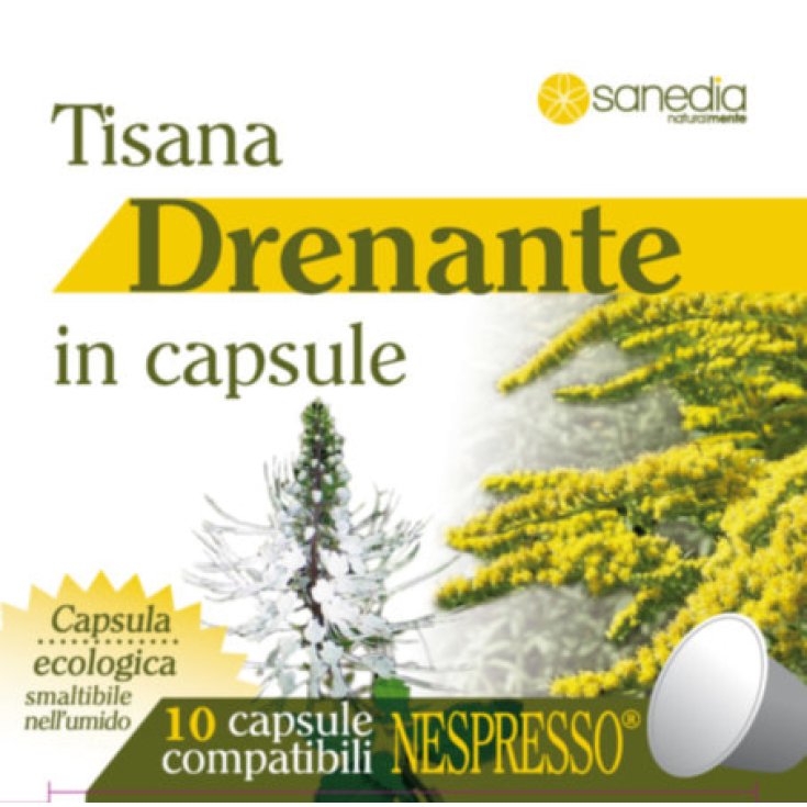 Sanedia Draining Herbal Tea 10 Capsules