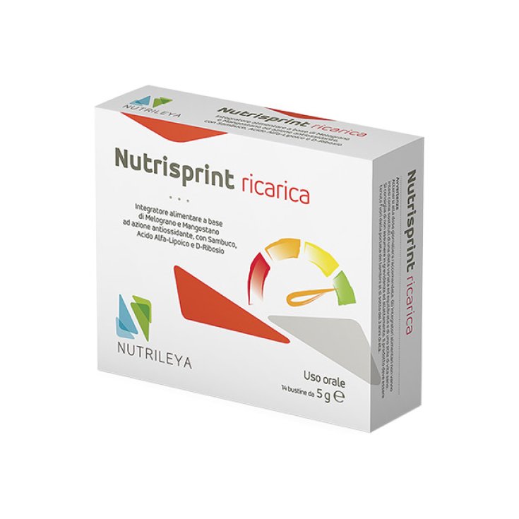 Nutrileya Nutrisprint Refill Food Supplement 14 Sachets