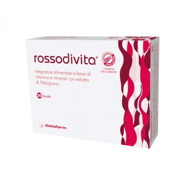 Dietofarm Rossodivita Food Supplement 30 Sachets